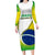 Brazil Long Sleeve Bodycon Dress Sete de Setembro Happy Independence Day - Wonder Print Shop