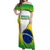 Brazil Off Shoulder Maxi Dress Sete de Setembro Happy Independence Day - Wonder Print Shop