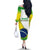 Brazil Off The Shoulder Long Sleeve Dress Sete de Setembro Happy Independence Day - Wonder Print Shop