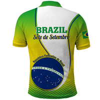Brazil Polo Shirt Sete de Setembro Happy Independence Day - Wonder Print Shop