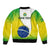 Custom Brazil Bomber Jacket Sete de Setembro Happy Independence Day - Wonder Print Shop