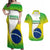 Custom Brazil Couples Matching Off Shoulder Maxi Dress and Hawaiian Shirt Sete de Setembro Happy Independence Day - Wonder Print Shop