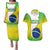 Custom Brazil Couples Matching Puletasi Dress and Hawaiian Shirt Sete de Setembro Happy Independence Day - Wonder Print Shop