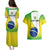 Custom Brazil Couples Matching Puletasi Dress and Hawaiian Shirt Sete de Setembro Happy Independence Day - Wonder Print Shop