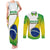 Custom Brazil Couples Matching Tank Maxi Dress and Long Sleeve Button Shirts Sete de Setembro Happy Independence Day - Wonder Print Shop
