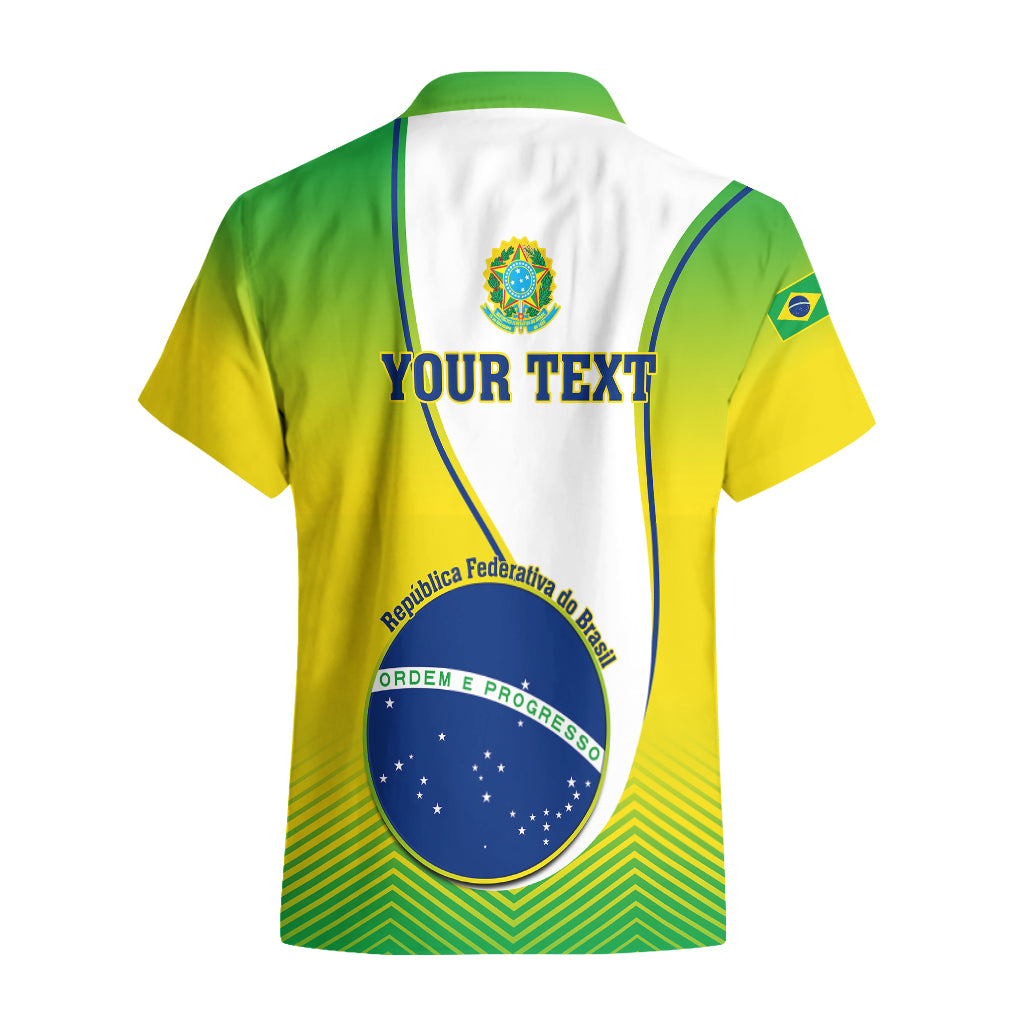 Custom Brazil Hawaiian Shirt Sete de Setembro Happy Independence Day - Wonder Print Shop