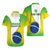 Custom Brazil Hawaiian Shirt Sete de Setembro Happy Independence Day - Wonder Print Shop