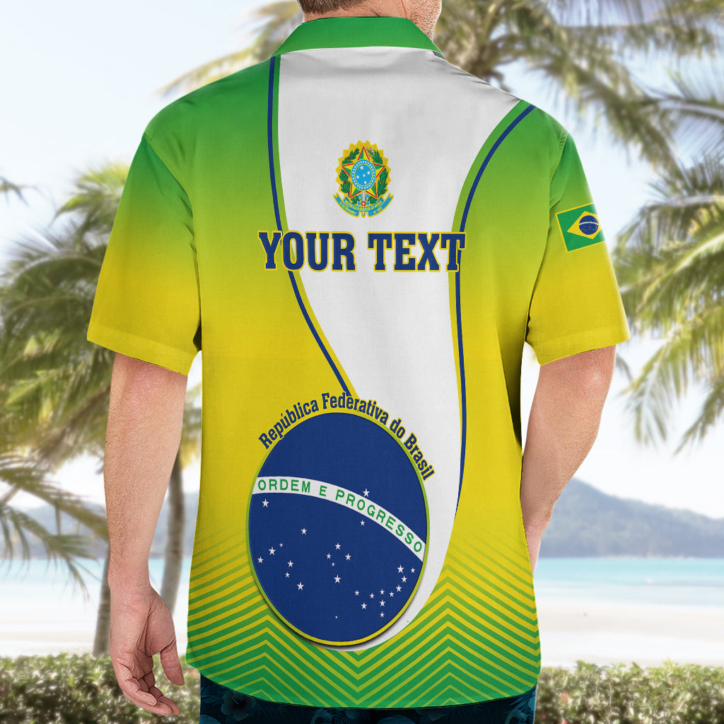 Custom Brazil Hawaiian Shirt Sete de Setembro Happy Independence Day - Wonder Print Shop