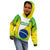 Custom Brazil Kid Hoodie Sete de Setembro Happy Independence Day - Wonder Print Shop
