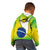 Custom Brazil Kid Hoodie Sete de Setembro Happy Independence Day - Wonder Print Shop