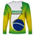 Custom Brazil Long Sleeve Shirt Sete de Setembro Happy Independence Day - Wonder Print Shop