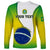 Custom Brazil Long Sleeve Shirt Sete de Setembro Happy Independence Day - Wonder Print Shop
