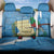 Guatemala Independence Day Back Car Seat Cover Coat Of Arms With Resplendent Quetzal Grunge Style - Wonder Print Shop