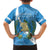 Guatemala Independence Day Family Matching Summer Maxi Dress and Hawaiian Shirt Coat Of Arms With Resplendent Quetzal Grunge Style - Wonder Print Shop