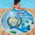 Guatemala Independence Day Beach Blanket Since 1821 Coat Of Arms With Tikal - Wonder Print Shop