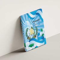 Guatemala Independence Day Canvas Wall Art Since 1821 Coat Of Arms With Tikal - Wonder Print Shop