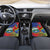 Personalized Costa Rica Independence Day Car Mats Scarlet Macaw Parrot With Coat Of Arms - Wonder Print Shop