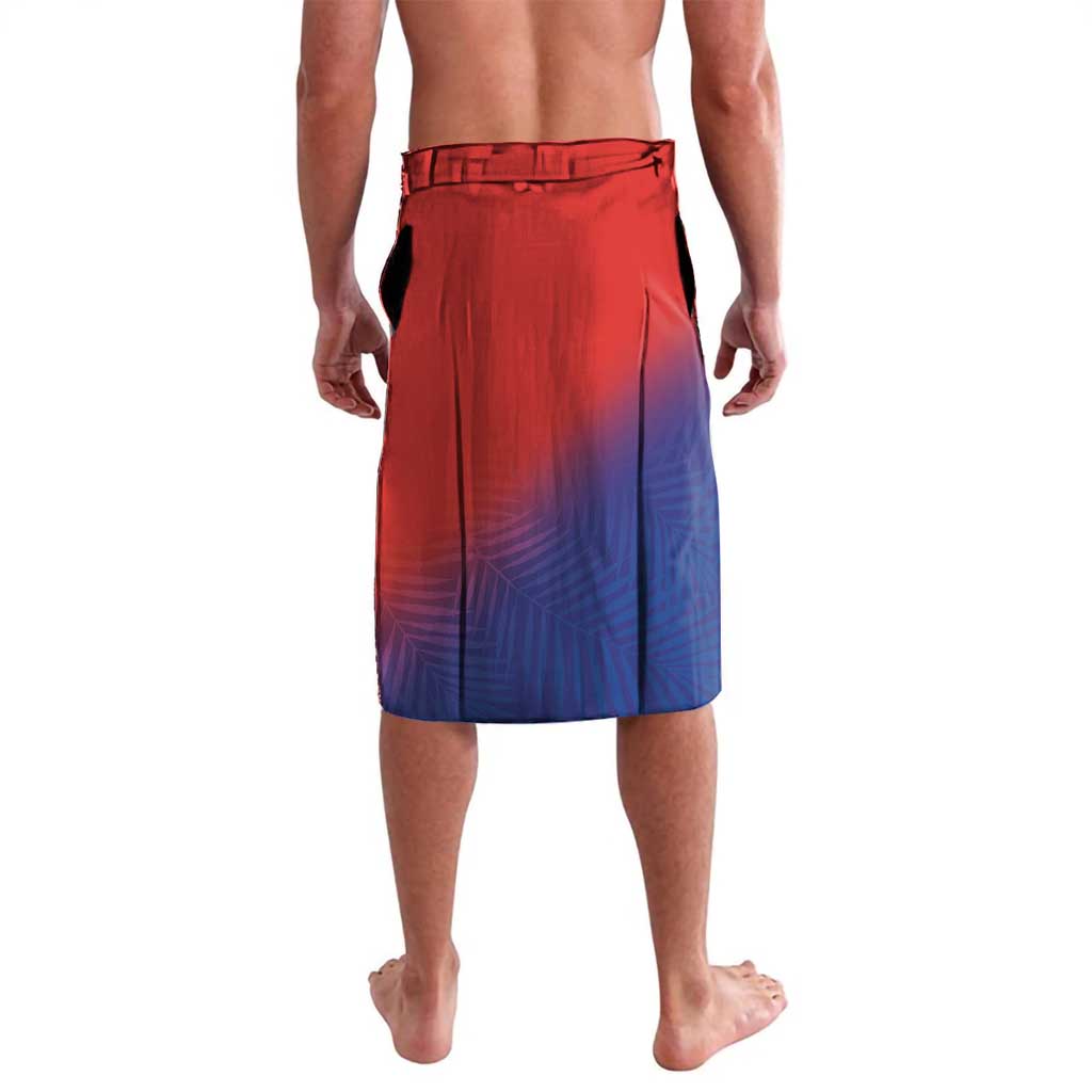 Personalized Costa Rica Independence Day Lavalava Scarlet Macaw Parrot With Coat Of Arms - Wonder Print Shop