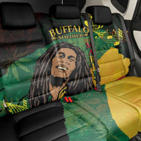 Legend Bob Buffalo Soldier Back Car Seat Cover American Heroes Reggae Style - Wonder Print Shop