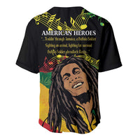 Legend Bob Buffalo Soldier Baseball Jersey American Heroes Reggae Style - Wonder Print Shop