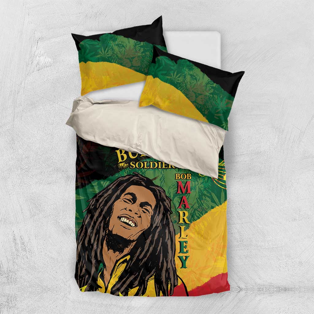 Legend Bob Buffalo Soldier Bedding Set American Heroes Reggae Style - Wonder Print Shop