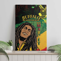 Legend Bob Buffalo Soldier Canvas Wall Art American Heroes Reggae Style - Wonder Print Shop