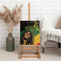 Legend Bob Buffalo Soldier Canvas Wall Art American Heroes Reggae Style - Wonder Print Shop