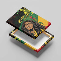 Legend Bob Buffalo Soldier Canvas Wall Art American Heroes Reggae Style - Wonder Print Shop