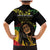 Legend Bob Buffalo Soldier Family Matching Mermaid Dress and Hawaiian Shirt American Heroes Reggae Style - Wonder Print Shop