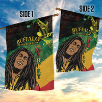 Legend Bob Buffalo Soldier Garden Flag American Heroes Reggae Style - Wonder Print Shop