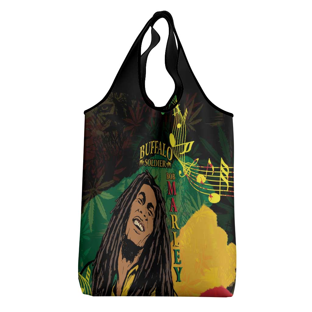 Legend Bob Buffalo Soldier Grocery Bag American Heroes Reggae Style