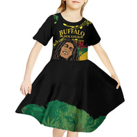 Legend Bob Buffalo Soldier Kid Short Sleeve Dress American Heroes Reggae Style - Wonder Print Shop