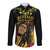 Legend Bob Buffalo Soldier Long Sleeve Button Shirt American Heroes Reggae Style - Wonder Print Shop