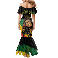 Legend Bob Buffalo Soldier Mermaid Dress American Heroes Reggae Style - Wonder Print Shop