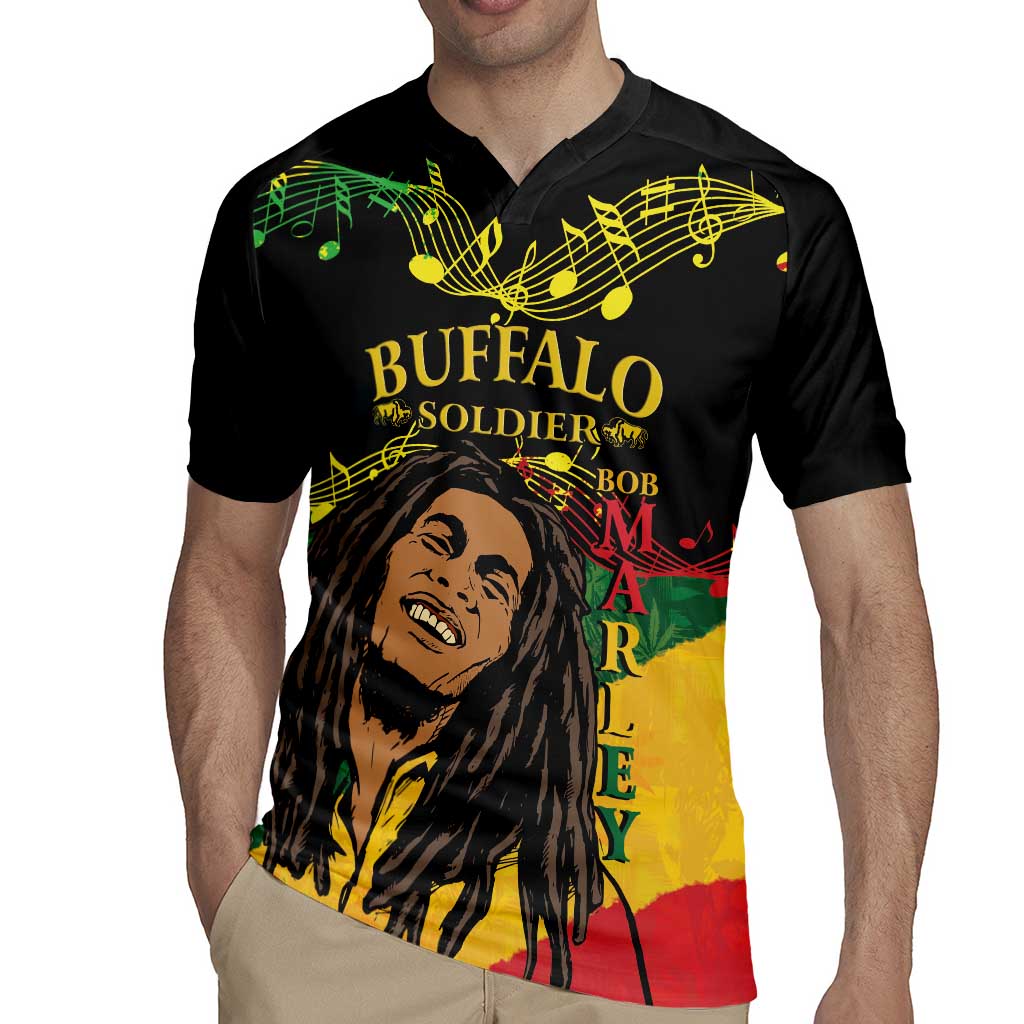 Legend Bob Buffalo Soldier Rugby Jersey American Heroes Reggae Style - Wonder Print Shop