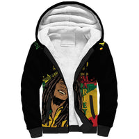 Legend Bob Buffalo Soldier Sherpa Hoodie American Heroes Reggae Style - Wonder Print Shop