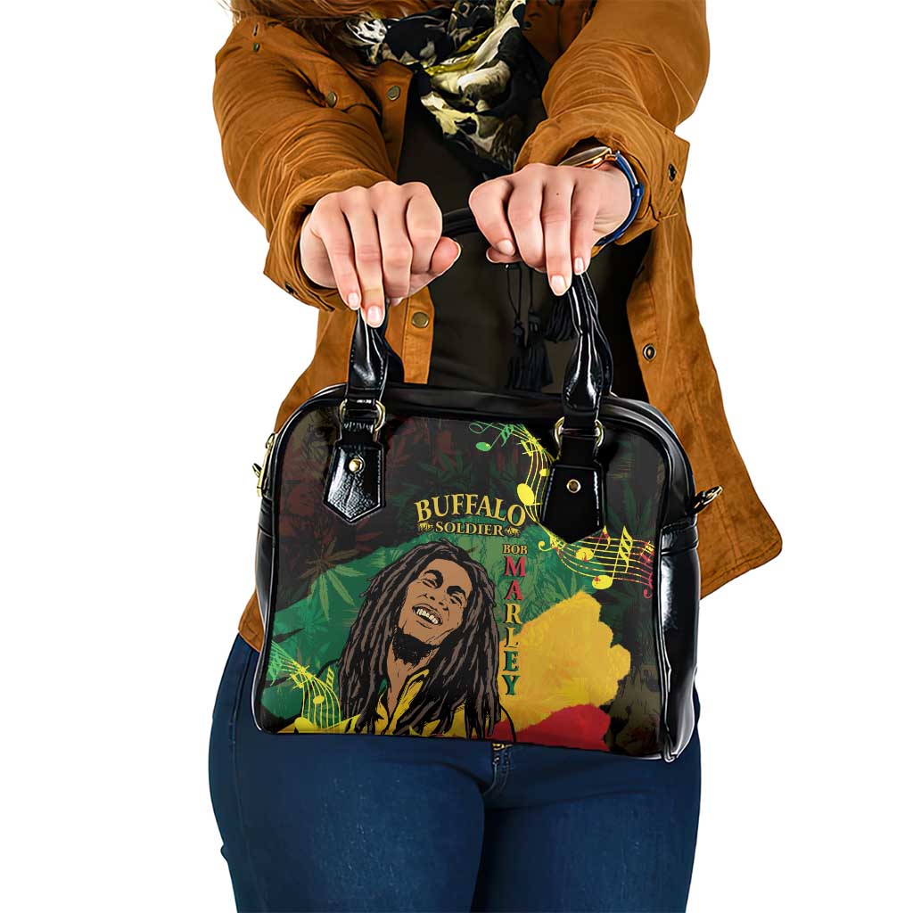 Legend Bob Buffalo Soldier Shoulder Handbag American Heroes Reggae Style