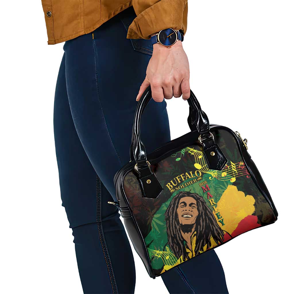 Legend Bob Buffalo Soldier Shoulder Handbag American Heroes Reggae Style