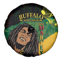 Legend Bob Buffalo Soldier Spare Tire Cover American Heroes Reggae Style - Wonder Print Shop