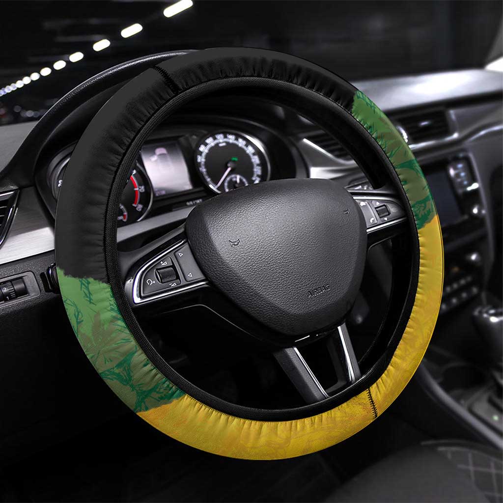 Legend Bob Buffalo Soldier Steering Wheel Cover American Heroes Reggae Style - Wonder Print Shop