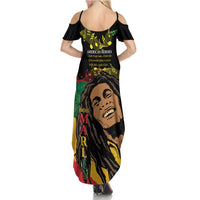 Legend Bob Buffalo Soldier Summer Maxi Dress American Heroes Reggae Style - Wonder Print Shop