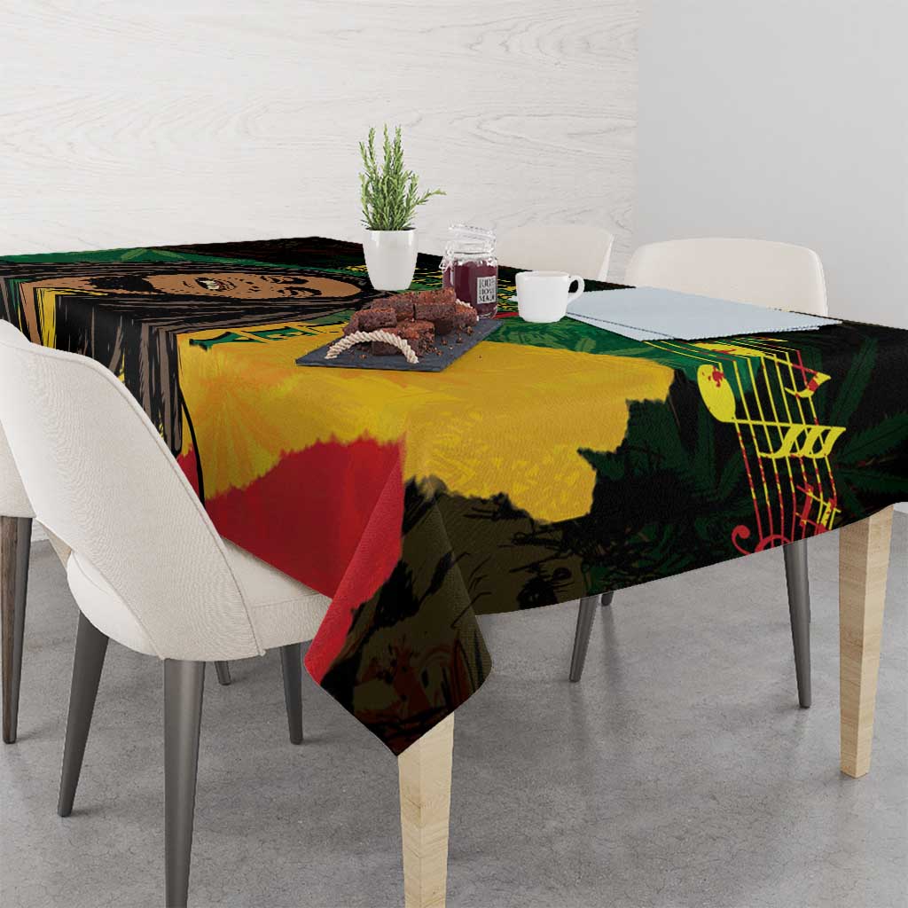 Legend Bob Buffalo Soldier Tablecloth American Heroes Reggae Style - Wonder Print Shop