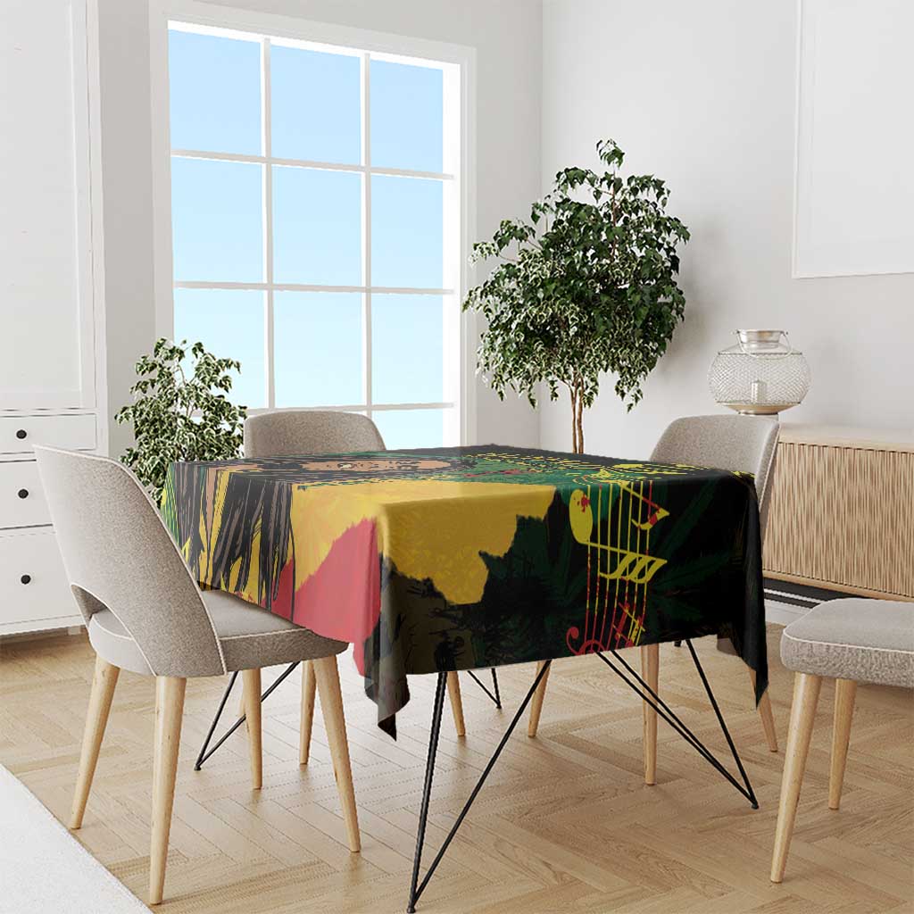 Legend Bob Buffalo Soldier Tablecloth American Heroes Reggae Style - Wonder Print Shop
