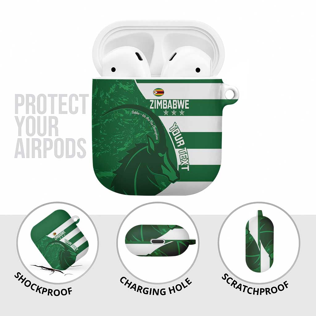 Zimbabwe Rugby Custom AirPods Case Sables 3rd Champions Proud - Wonder Print Shop