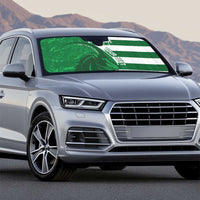 Zimbabwe Rugby Custom Auto Sun Shade Sables 3rd Champions Proud - Wonder Print Shop