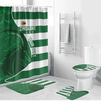 Zimbabwe Rugby Custom Bathroom Set Sables 3rd Champions Proud - Wonder Print Shop