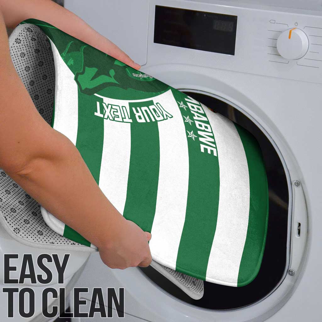 Zimbabwe Rugby Custom Bathroom Set Sables 3rd Champions Proud - Wonder Print Shop