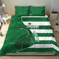 Zimbabwe Rugby Custom Bedding Set Sables 3rd Champions Proud - Wonder Print Shop