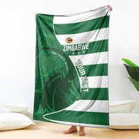 Zimbabwe Rugby Custom Blanket Sables 3rd Champions Proud - Wonder Print Shop