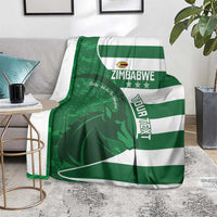 Zimbabwe Rugby Custom Blanket Sables 3rd Champions Proud - Wonder Print Shop
